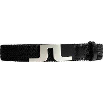 J.Lindeberg Pánský opasek Mens Berry Elastic Belt Black