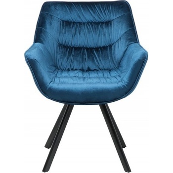 Ainnde Dutch Comfort modré samet 2 ks