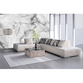 DIMEX ART s. r. o Самозалепваща се флизелинова фототапета светъл мрамор 375 x 250 см