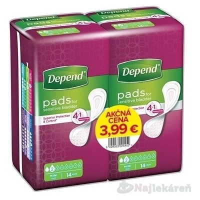 Depend Mini 2 x 14 ks