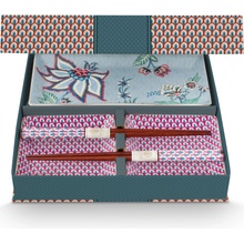 PIP Studio Sushi set Square Flower Festival Oriental modrá sada 6 ks