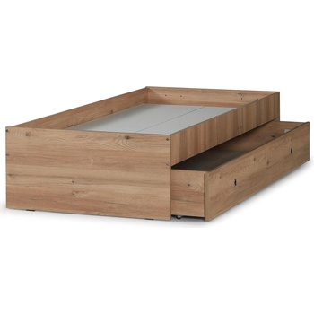 Легло с чекмедже Dark за матрак 90x190 cm