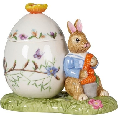 Villeroy & Boch Bunny Tales porcelánová dóza ve tvaru kraslice se zajíčkem Maxem 14-8662-6486