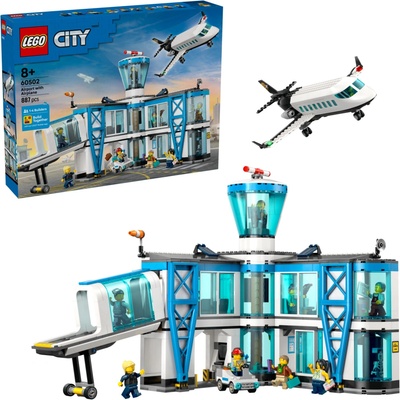 LEGO® City 60502 Letiště s letadlem – Zboží Dáma