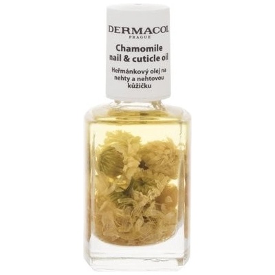 Dermacol Chamomile Nail & Cuticle Oil heřmánkový olej pro výživu nehtů a kůžičky 11 ml