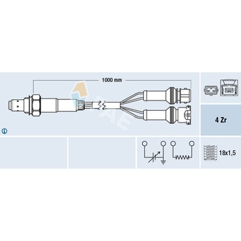 Lambda sonda FAE 77124
