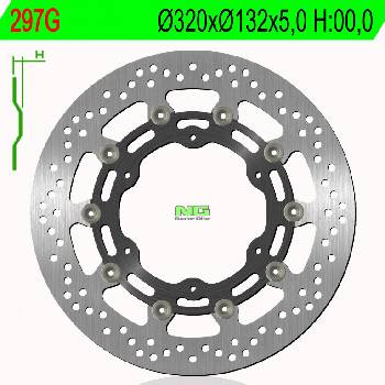 Brzdový kotúč 297G
