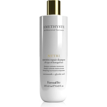 FarmaVita Amethyste Nutri подсилващ шампоан за увредена коса 250ml