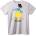 NOONEBRAND Gucci Snow White тениска - M, White