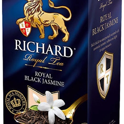 Richard Royal Black Jasmine černý čaj 25 sáčků