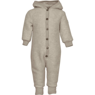 Merino overal na gombíky Mikk Line krémový Melange Offwhite