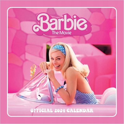 Nástenný na rok Barbie 30x30 cm 2024