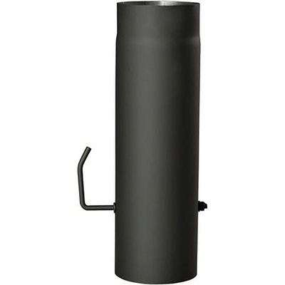 STEEL Processing Roura kouřová s klapkou 145mm/500 t.1,5mm ČER 654449 – Zboží Mobilmania