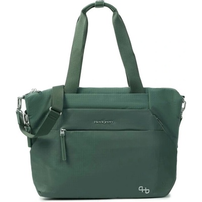 Hedgren Furo Kicho Horizontal Tote EXP 14" RFID Duck Green