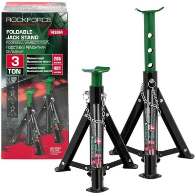 Rock FORCE Podpery skladacie automobilové 3 t Sada 2 286-401mm