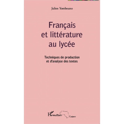 Français et littérature au lycée - Julien Youmbouno