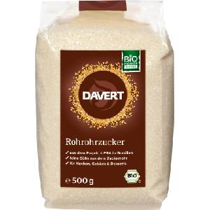 Davert Био сурова тръстикова захар ufra - 500 г