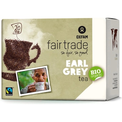 Oxfam Fairtrade Černý čaj EARL GREY 20 x 1,8 g