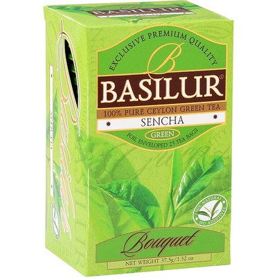 Basilur Bouquet SENCHA GREEN zelený čaj 20 x 1,5 g