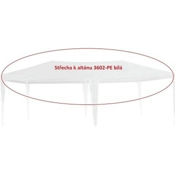Rojaplast 3602-PE Střecha k altánu bílá (001/27)