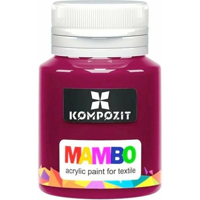 Mambo farba na textil a kožu 20 ml 09 bordová