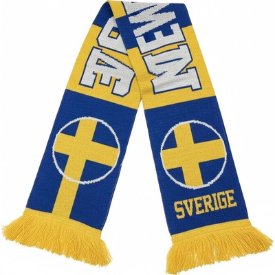 STØÍDA Sport šála Švédsko pletená