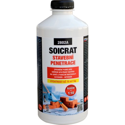 SOICRAT univerzálna penetrácia stavebná 2802A, 1 kg