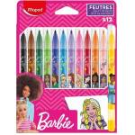 Maped Флумастери MAPED Color Peps Barbie 12 цвята