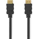 Nedis CVGL34060BK100 ultra HD HDMI кабел, HDMI щепсел - щепсел, 4K60Hz, ARC, 18 Gbps, позлатени конектори, дължина 10 м (CVGL34060BK100)