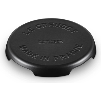 Le Creuset Подложка за горещи съдове SIGNATURE 22 см, SATIN BLACK, чугун, Le Creuset (LECR10116220000030)