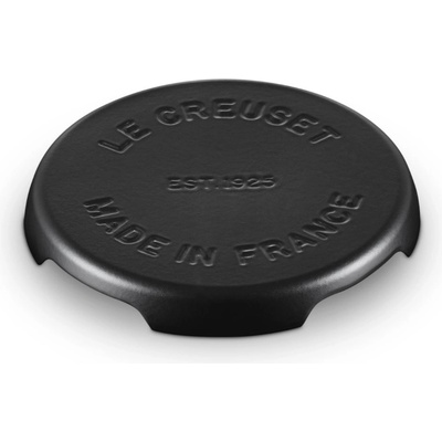 Le Creuset Подложка за горещи съдове SIGNATURE 22 см, SATIN BLACK, чугун, Le Creuset (LECR10116220000030)