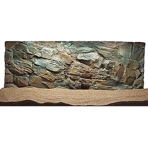 EKOL 3D Фон за аквариум 100x60 см - СКАЛА