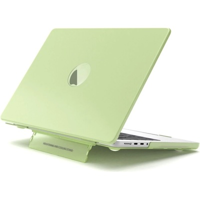 PROTEMIO 108569 FROST Obal pre Macbook Air 13 (M2 / M3 / M4) A2681 / A3113 / A3240 svetlozelený
