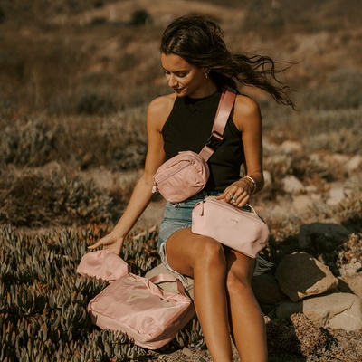 Heys Basic Makeup Bag Dusty Pink