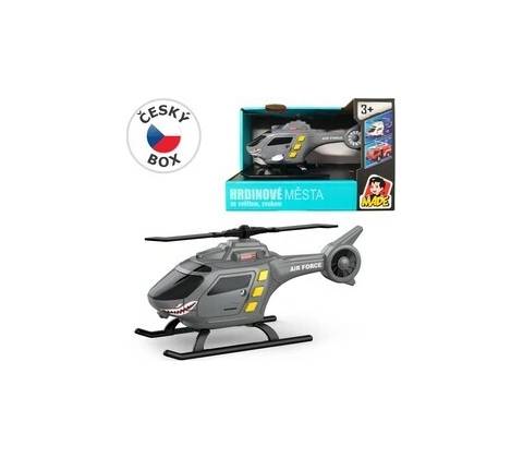 MADE Vrtuľník s batériami 1:32