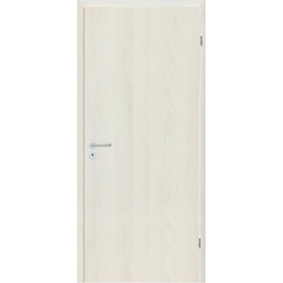 Leziter dverné krídlo 3D biely jaseň 90 x 210 cm pravé BB zámka chróm pánt OUTLET-AL3DFK90J
