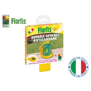 Flortis - Италия Кутия-Стойка за разделяне на спирали, прогонващи комари - flortis - 1 бр (1334300-10)