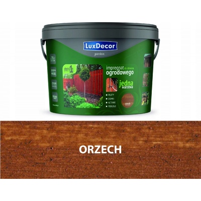 Impregnace na dřevo Luxdecor garden 9l ořech