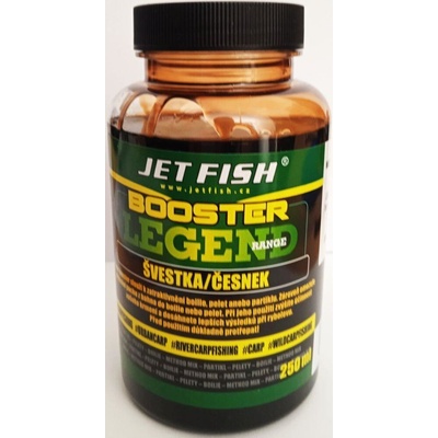 Jet Fish Legend Range booster Švestka / Česnek 250 ml – Zboží Mobilmania