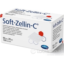 Soft-Zellin tampón - nesterilný štvorec impregnovaný alkoholom 100 ks