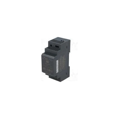 MEAN WELL DDR-30G-5 Napájecí zdroj DC/DC 30W 5VDC 6A 9÷36VDC Montáž DIN 120g