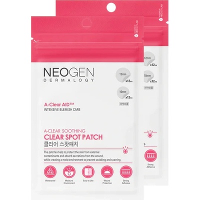 NEOGEN Dermalogy A Clear Zklidňující náplast na skvrny 24 náplastí