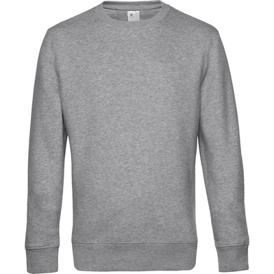 B&C Collection B&c king crew neck / Мъжки суитшърт - светлосив меланж xs (01u01k61000)