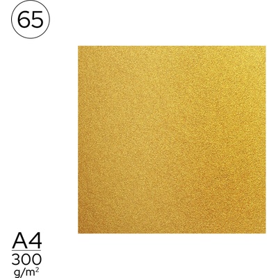 Folia papír A4 barevný zlatý 661417