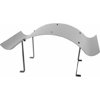 Prodomos Line Vlna nerezová 400 x 400 mm