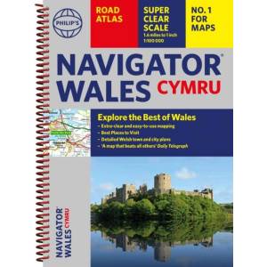 Philip's Navigator Wales | Philip's Maps (ISBN: 9781849076555)