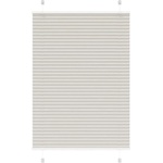vidaXL Плисирана щора Светло сиво 95x100 cm Ширина на плата 94, 4 cm (4015329)