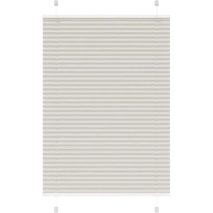vidaXL Плисирана щора Светло сиво 95x100 cm Ширина на плата 94, 4 cm (4015329)