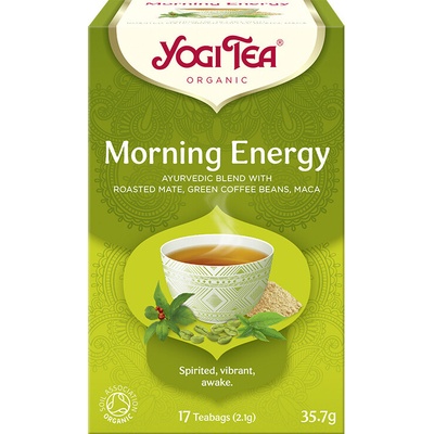 Yogi Tea Bio Ajurvédsky čaj Ranná energia 17 ks