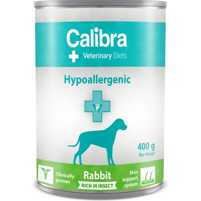 Calibra VD Dog Hypoallergenic Rabbit & Insect 400 g